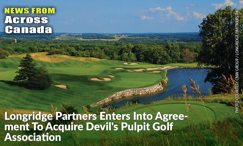 Hole 1 at the Devil's Pulpit Golf Association in Caledon.