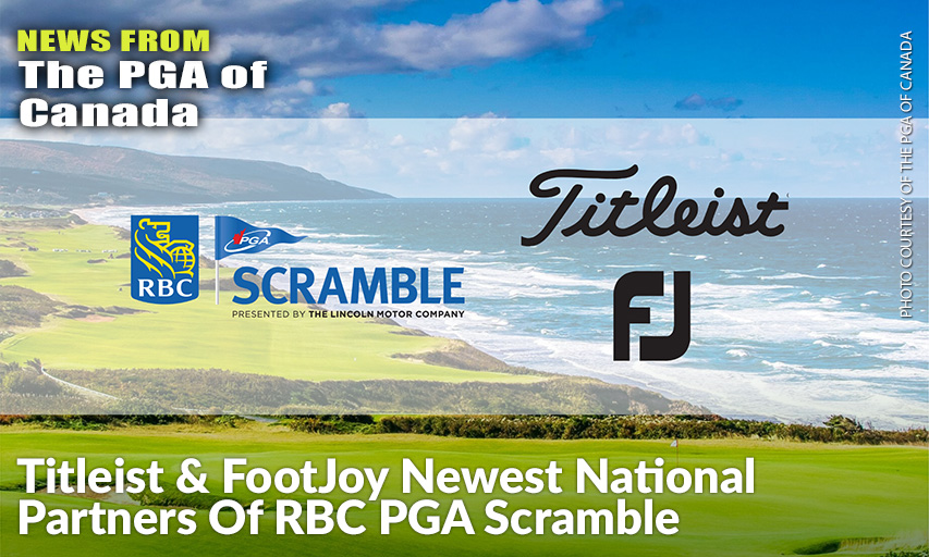 Titleist & FootJoy Newest National Partners Of RBC PGA Scramble