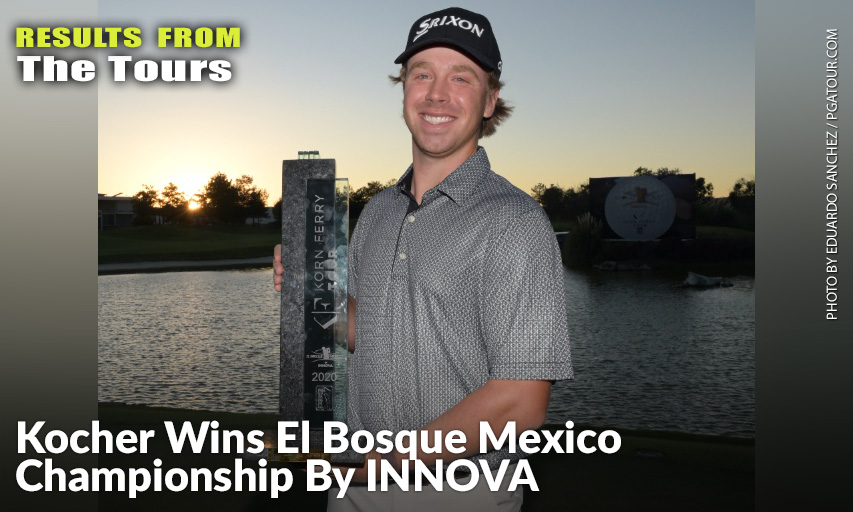 David Kocher Grabbed His First Korn Ferry Tour Victory In A Playoff In Mexico. David Kocher