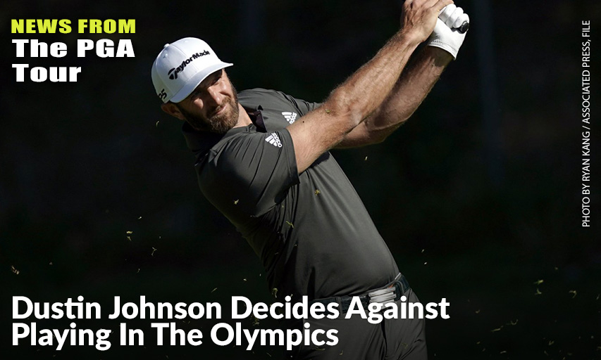 Dustin Johnson During The Final Round Of The 2020 Genesis Invitational. Dustin Johnson