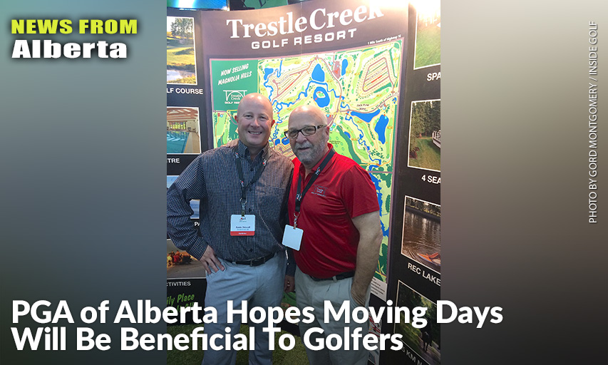 It's Hoped That The Date Change In Edmnonton Will Bring More Vendors Such As Trestle Creek Golf Resort Into The Show To Let The Public Know About Their Special Rates And Packages For The Upcoming Golf Season.