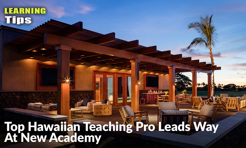 The Hualālai Golf Hale A New 3,000-Square-Foot Teaching Facility On The Big Island In Hawaii, Where Eddie Lee Will Help Golfers Improve Their Games With All The Latest Technology Available. Hualālai Golf Hale