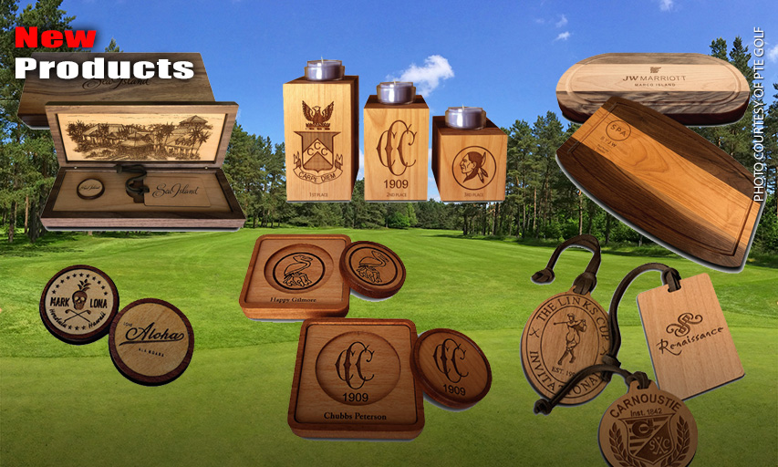 PTE Golf Wooden Tee Gift Line