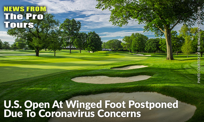 The U.S. Open Joins The Masters And PGA Championship In Postponement.