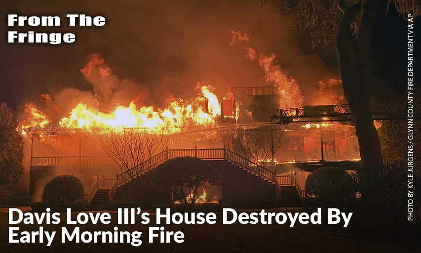 The House Of Hall Of Fame Golfer Davis Love III Is Destroyed By Fire Early Morning On March 27, 2020, On St. Simons Island, Georgia, In A Blaze That Could Not Be Controlled, Even With 16 Firefighters Arriving Within Minutes, The Fire Chief Said. No One From Love's Family Was Injured.