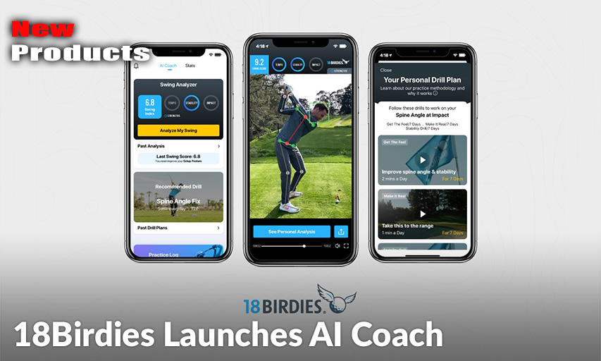 Golf’s First Mobile Swing Analysis And Instruction Tool Now Available.
