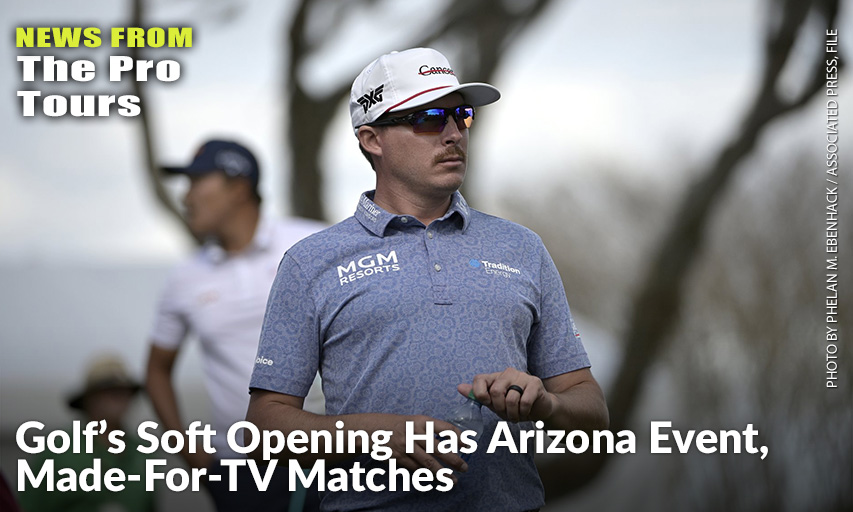 Joel Dahmen Is Among PGA Tour Players In The Scottsdale Open In Arizona.
