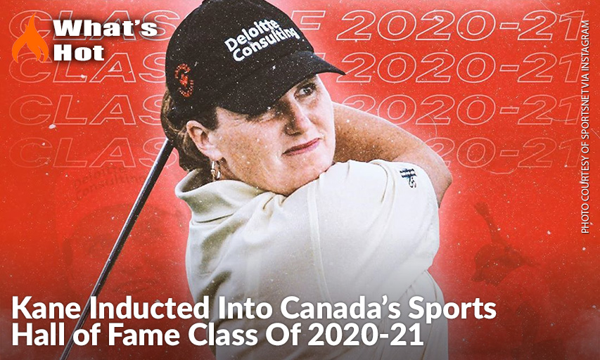 Members Of The Class Of 2020-21 Into Canada’s Sports Hall Of Fame Describe What Giving Back To Sport And What Sport Means To Them. Lorie Kane