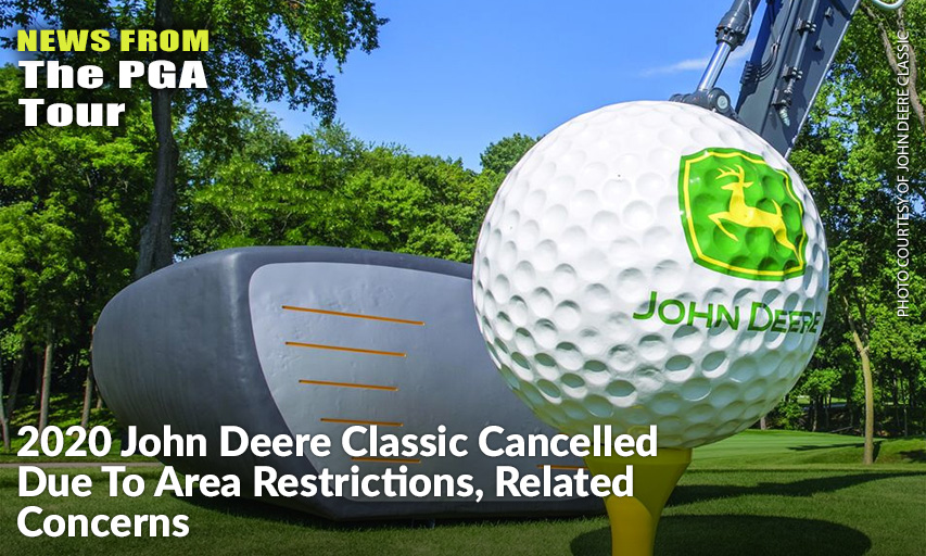 The PGA TOUR Will Fill The July Date This Year With A New Event. John Deere Classic