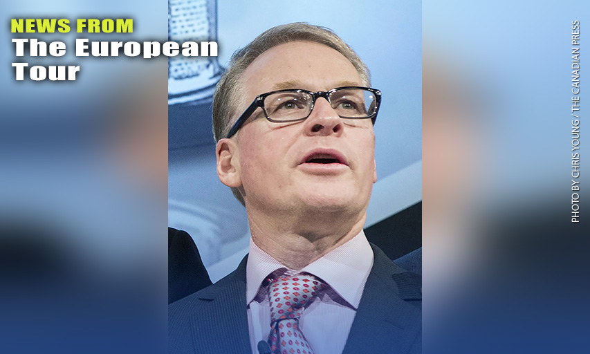 European Tour Chief Keith Pelley