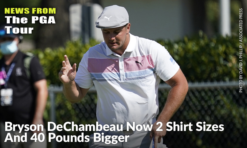 Bryson DeChambeau Waves After A Birdie Putt On The 15th Hole During The Recond Sound Of The Charles Schwab Challenge. Bryson DeChambeau