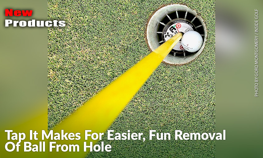 The Newly Invented Tap It System, For Removing A Golf Ball From The Hole Without The Need To Bend Over, Is Proving To Be Popular At The Barrhead Golf Course, The First Place It Was Tried At.