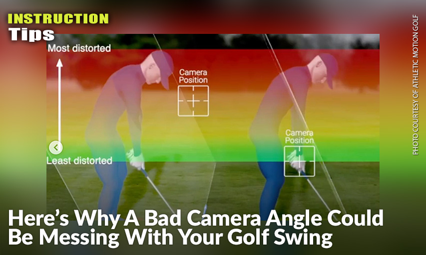 Make Sure You Get The Correct Camera Angle When Filming Your Swing.