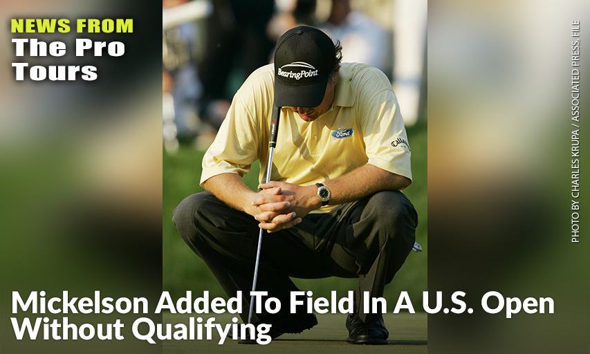 Phil Mickelson Waits To Putt On The 18th Green In The Final Round Of The 2006 U.S. Open At Winged Foot. Mickelson Lost To Geoff Ogilvy. Mickelson Is Now Exempt To Return To Winged Foot For The 2020 U.S. Open In September. Phil Mickelson