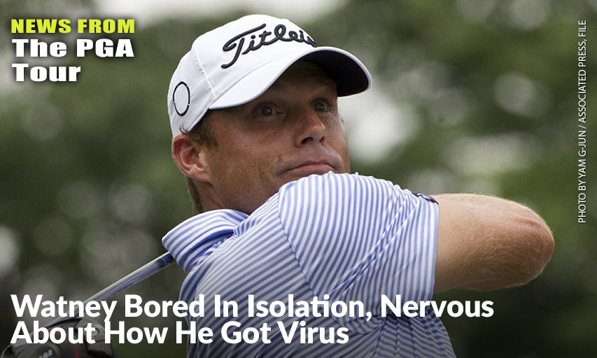 Nick Watney Became The First PGA TOUR Player To Test Positive For COVID-19. Nick Watney
