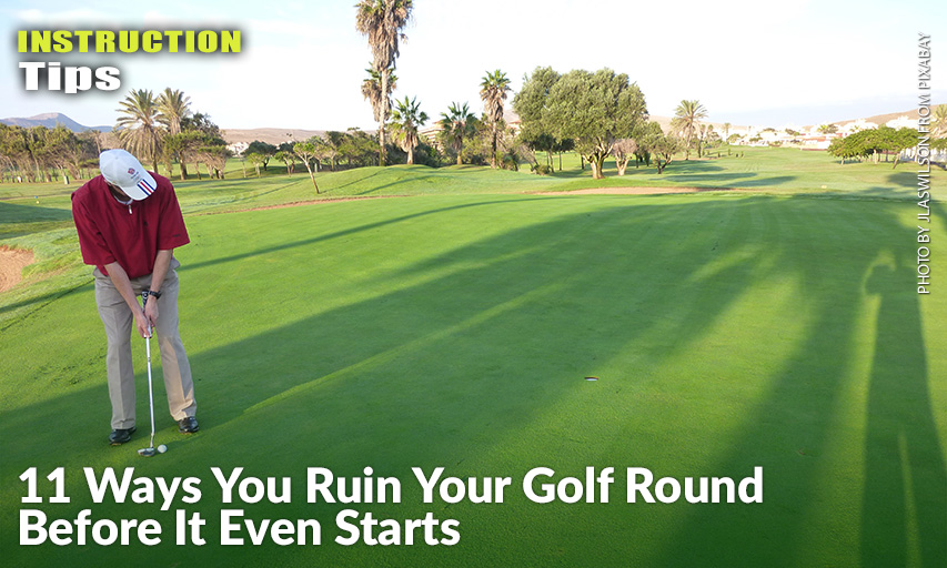 Your Terrible Round Took A Bad Turn Before You Even Hit Your Opening Tee Shot.