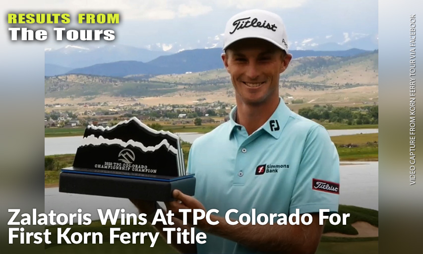 Will Zalatoris Wins TPC Colorado Championship