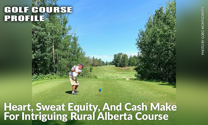 Lifetime Member, And A Guy Who Put A Lot Of Sweat Equity And Cash Into The Second Nine At The Westock Golf Club, Woody Lewko Tees Off On The Original Nine, A Tighter Set Of Holes Than The Newer Half Of The Course.