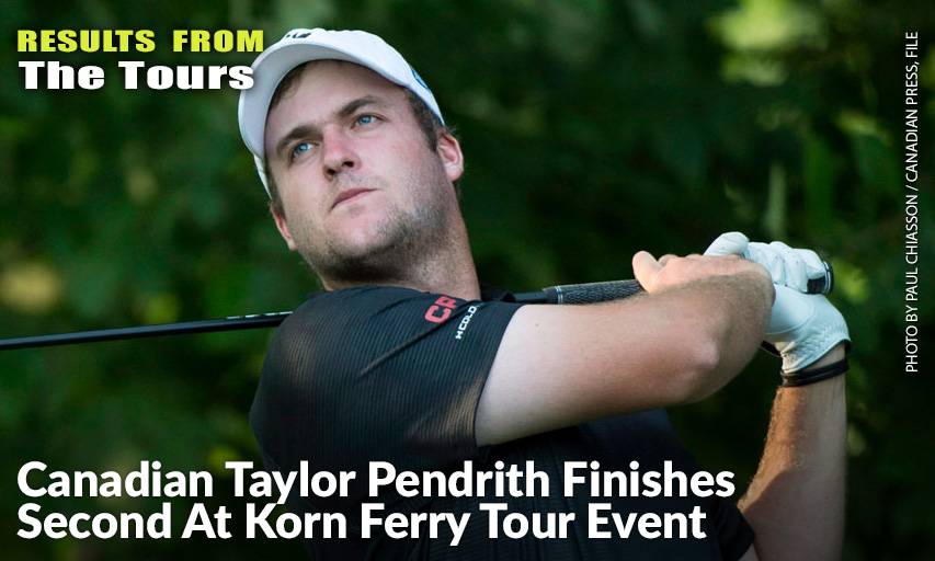Canadian Golfer Taylor Pendrith Posted His Second Straight Career-Best Finish On The Korn Ferry Tour, Finishing Second At The TPC San Antonio Challenge At The Canyons. Taylor Pendrith