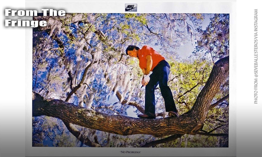 Nike Golf Seve Ballesteros Poster