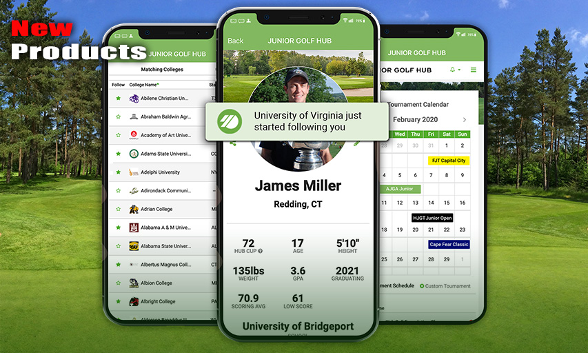 Junior Golf Hub Mobile App
