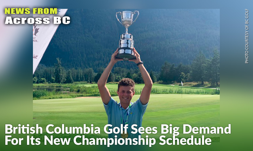 2019 BC Amateur Champion Jackson Rothwell Is Looking To Defend His Title This Year At Okanagan GC's Bear Course. 2019 BC Amateur Champion Jackson Rothwell