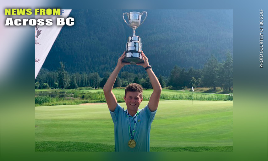 2019 BC Amateur Champion Jackson Rothwell