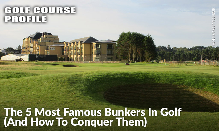 The Principle Nose Bunker On The 16th Hole At The Old Course At St. Andrews. The Old Course At St. Andrews