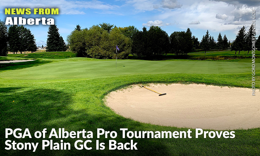 This Picture Shows The Fine Shape The Greens At The Stony Plain Golf Course Are In Now After They Were Totally Replaced Just Over A Year Ago. With The New Putting Surfaces The Fears Of 3-Putting On Any Number Of Greens At The Municipally Owned Golf Course. That Though Has Had Little Effect On Public Play, Which Is Booming This Year.