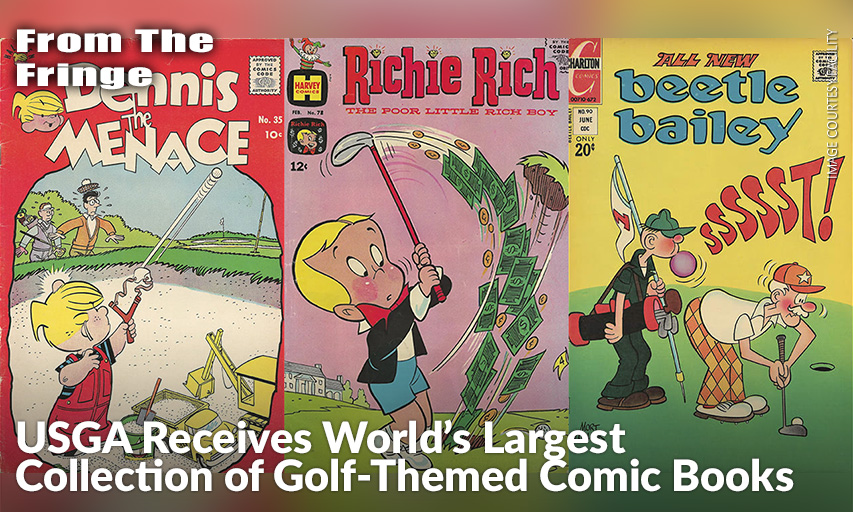 Donation Includes More Than 560 Comic Books That Feature Golf On The Cover.
