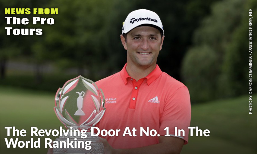 Jon Rahm Poses With The Trophy After Winning The Memorial. Rahm Begins His New Reign Hopeful It Lasts More Than A Week. Jon Rahm