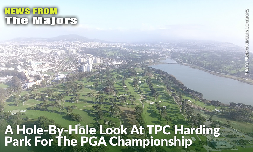 Aerial Shot Of TPC Harding Park Aerial Shot Of TPC Harding Park