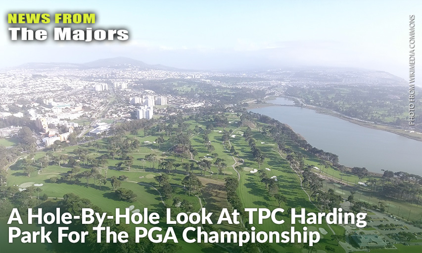 Aerial Shot Of TPC Harding Park