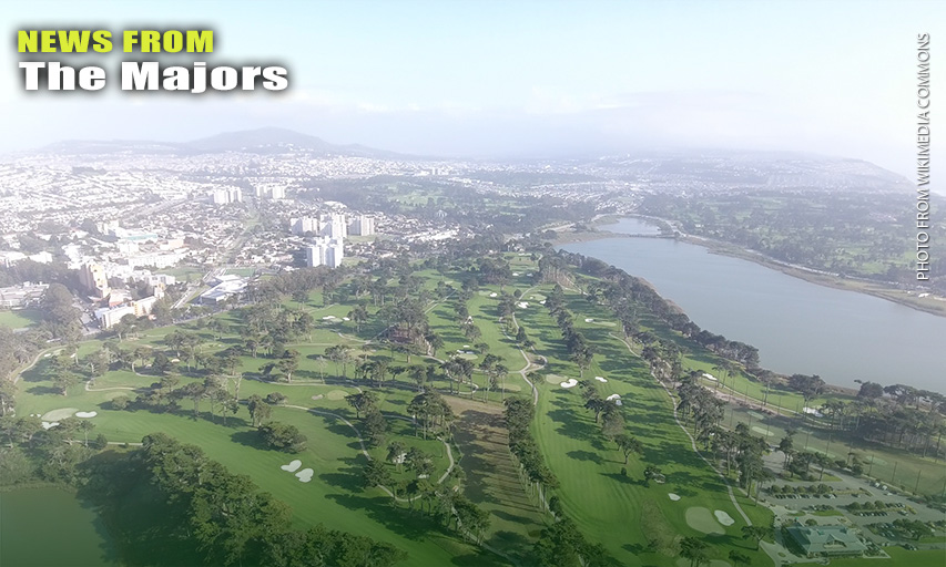 Aerial Shot Of TPC Harding Park