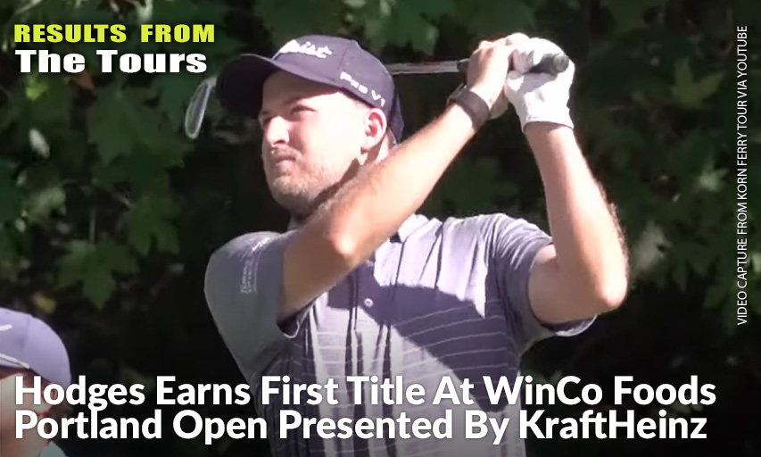The Win Is The Biggest Of Lee Hodges’ Young Career After Spending A Year On The Mackenzie Tour – PGA TOUR Canada And Two Years On The Korn Ferry Tour. Lee Hodges