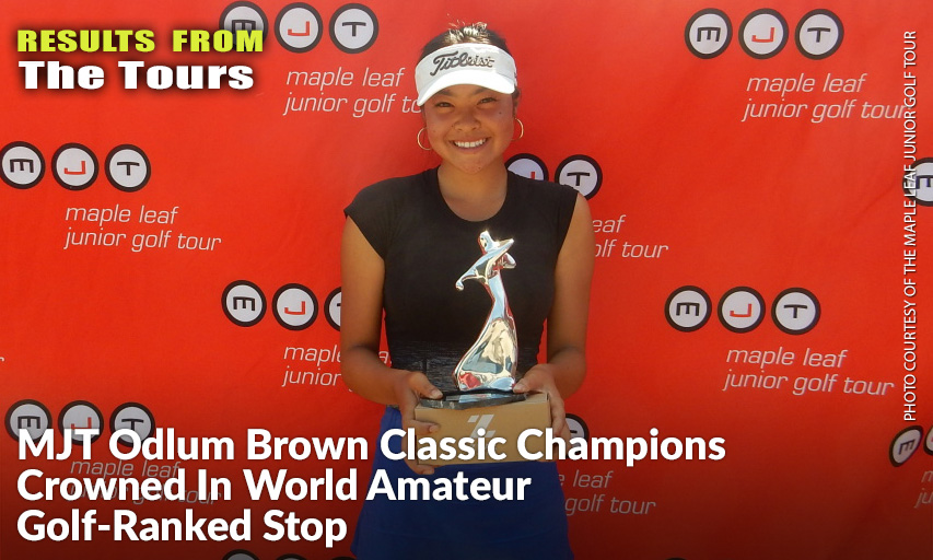 The MJT Odlum Brown Low Overall Champion For 2020 Was 17-Year-Old Jennifer Gu Of West Vancouver.