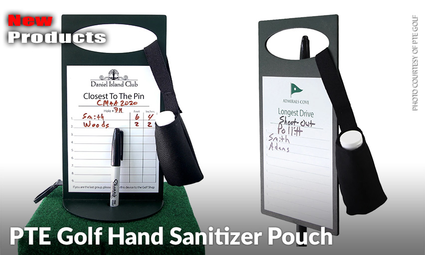 PTE Golf Hand Sanitizer Pouch