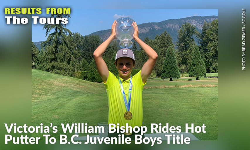 Victoria's William Bishop Is The 2020 BC Boys Juvenile Champion.