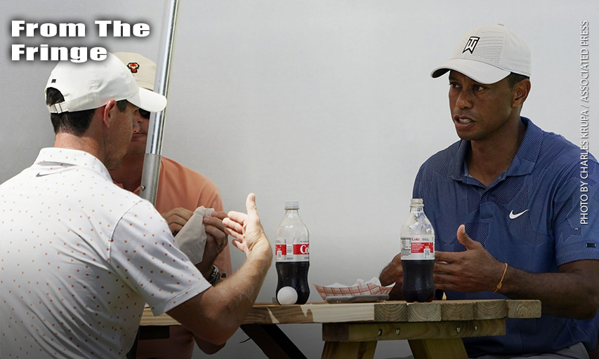 Tiger and Rory grab burger