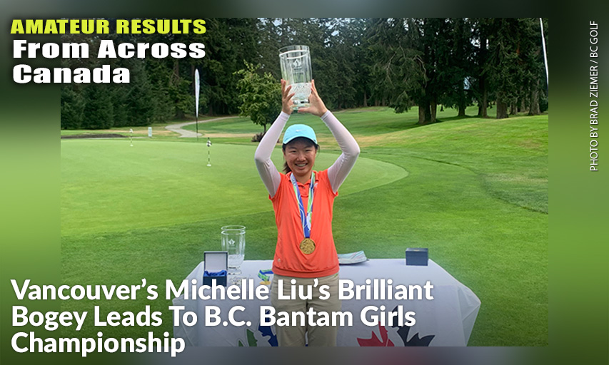 Michelle Liu Is The 2020 BC Bantam Girls Champion.