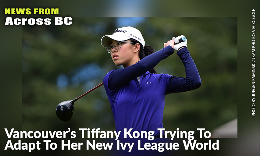 Vancouver's Tiffany Kong Finally Got To Play In A Golf Tournament For The First Time In Six Months In The Vancouver Open. Tiffany Kong