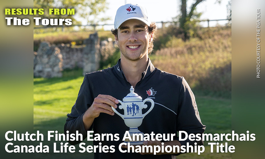 Laurent Desmarchais, An Amateur Set To Enroll At The University of Tennessee, Carded A Final Round 67 For A One-Shot Win. Laurent Desmarchais