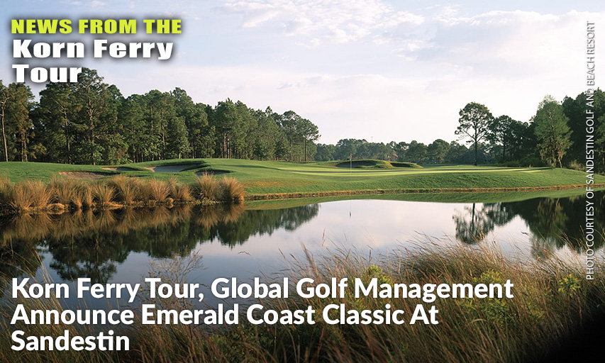 The Inaugural Emerald Coast Classic At Sandestin Will Be Contested March 29-April 4, 2021, At Sandestin Golf & Beach Resort's Raven GC.