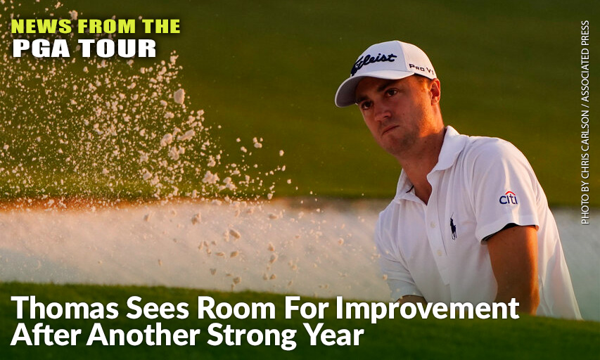 Justin Thomas During The Third Round Of The 2020 Masters.