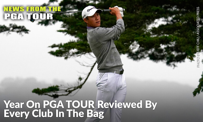 Collin Morikawa On The 16th Hole During The Final Round Of The 2020 PGA Championship. His Shot Was The Best Of The Year With A driver. Collin Morikawa
