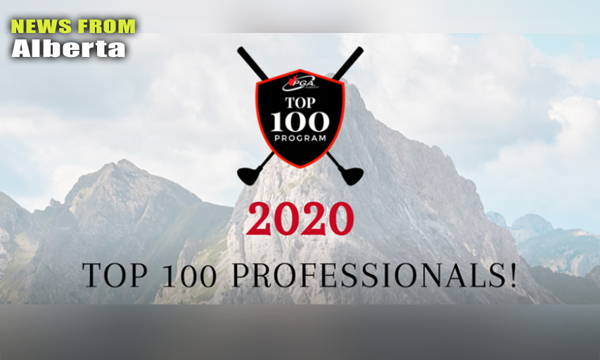 PGA of Alberta Top 100 Professionals for 2020