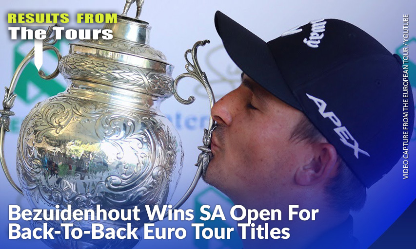 Christiaan Bezuidenhout Shot A Closing 69 To Win The 2020 South African Open By Five Strokes And Collected His Second Title In As Many Weeks. Christiaan Bezuidenhout