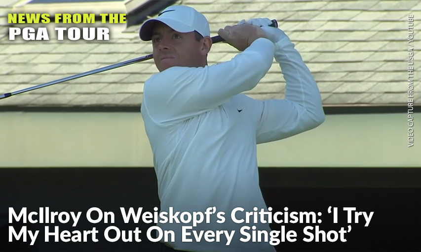 Rory McIlroy During The Third Round Of The 2020 U.S. Open.