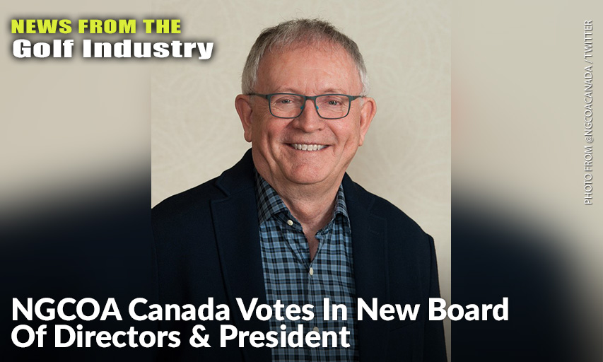 Harry Brotchie, Lakeland Golf Management, Newly Elected President Harry Brotchie