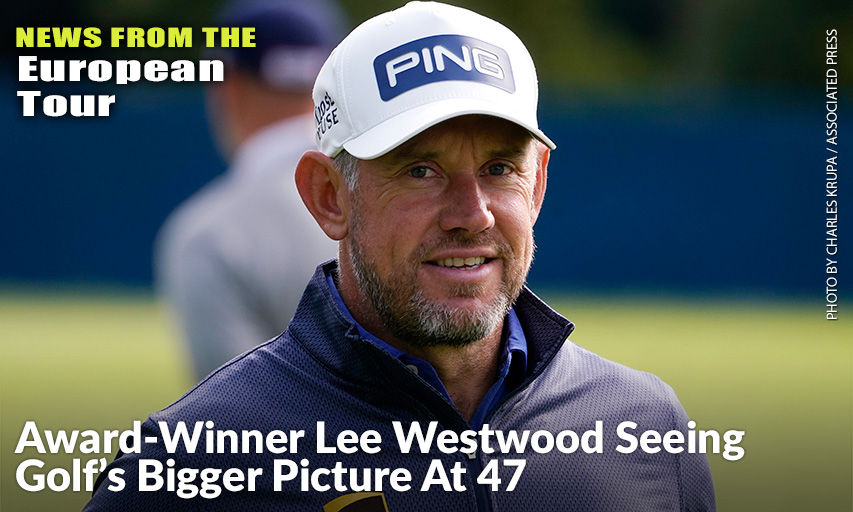 Lee Westwood Was Voted As The European Tour's Golfer Of The Year For 2020, Winning The Award For The Fourth Time In His Career After Ending The Season As The Race to Dubai Champion At The Age Of 47. European Tour 2020 Golfer Of The Year